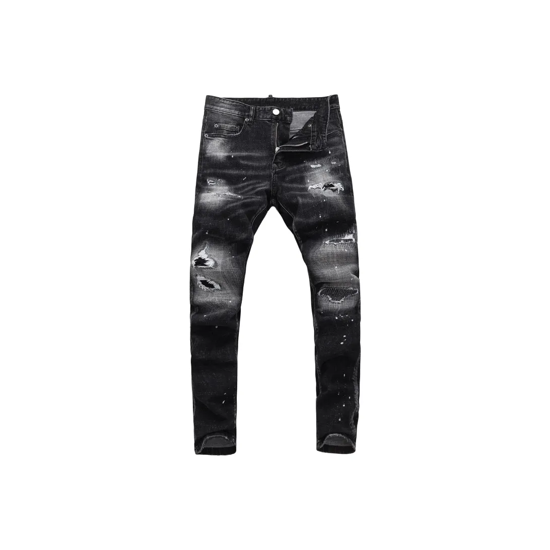 MAREA VESUVIO Выцветшие Серые Мужские Джинсы