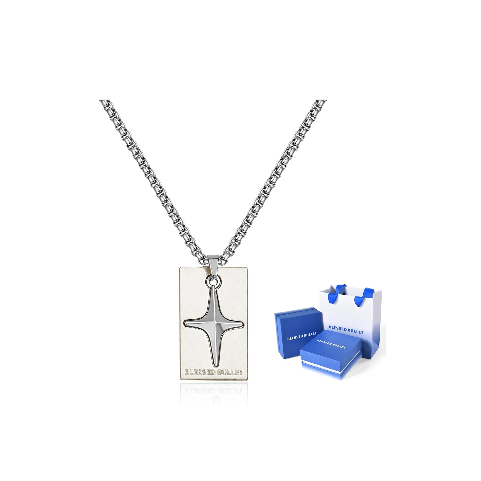 BLESSED BULLET Necklaces Unisex