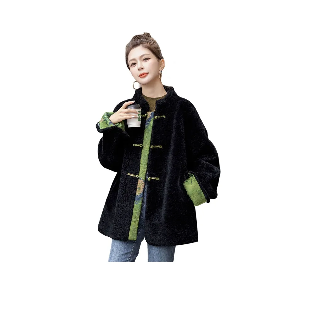 Cypress House Вельвет Feel Куртка Женская Черная