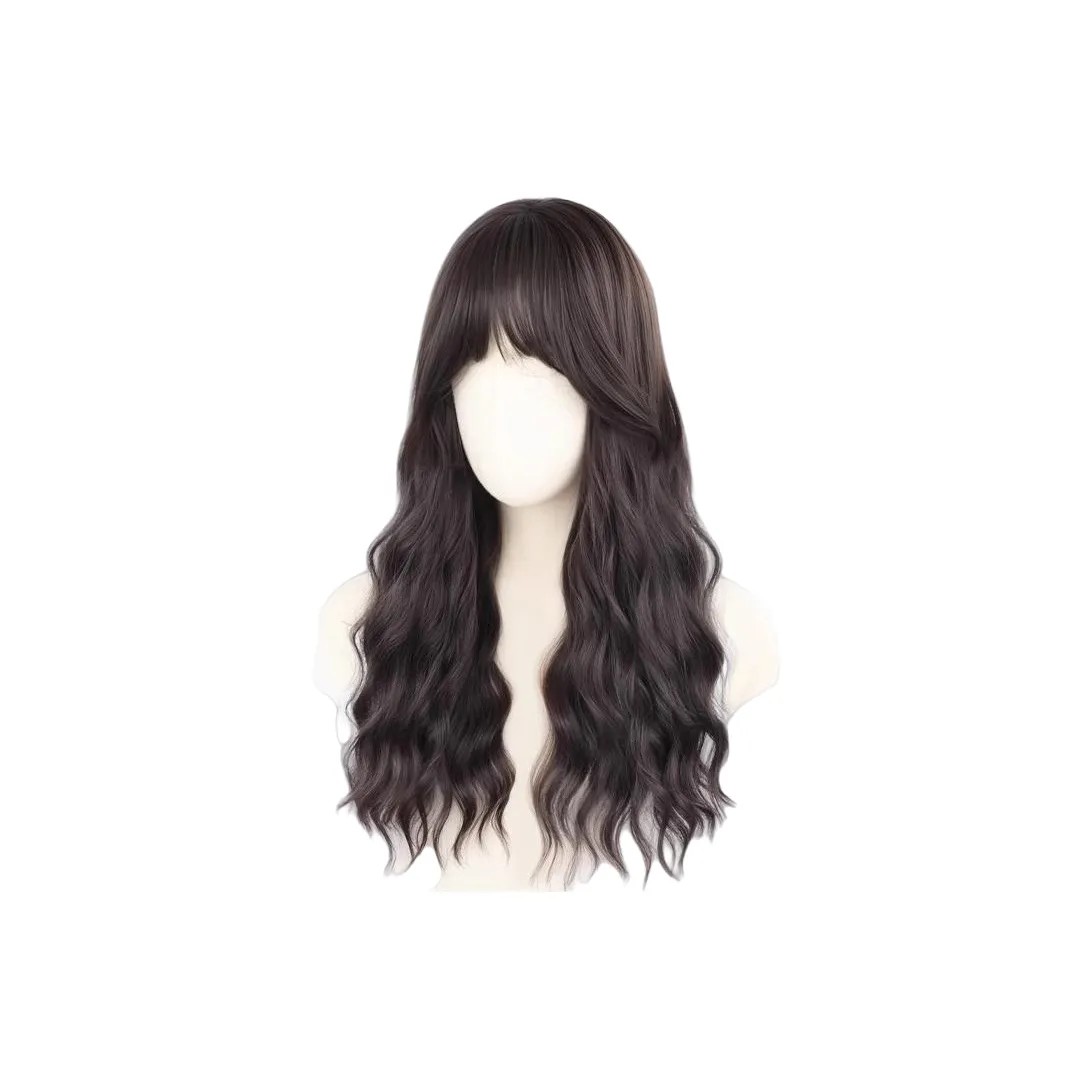 Sweet Pillow House Перчатка для волос с длинными волосами синтетические волосы шерстяной завиток осенняя и зимняя водная рябь FLUFFY длинная кудрявая перука