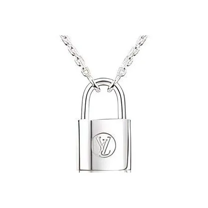 Lv Silver Lockit Pendant Sterling Silver