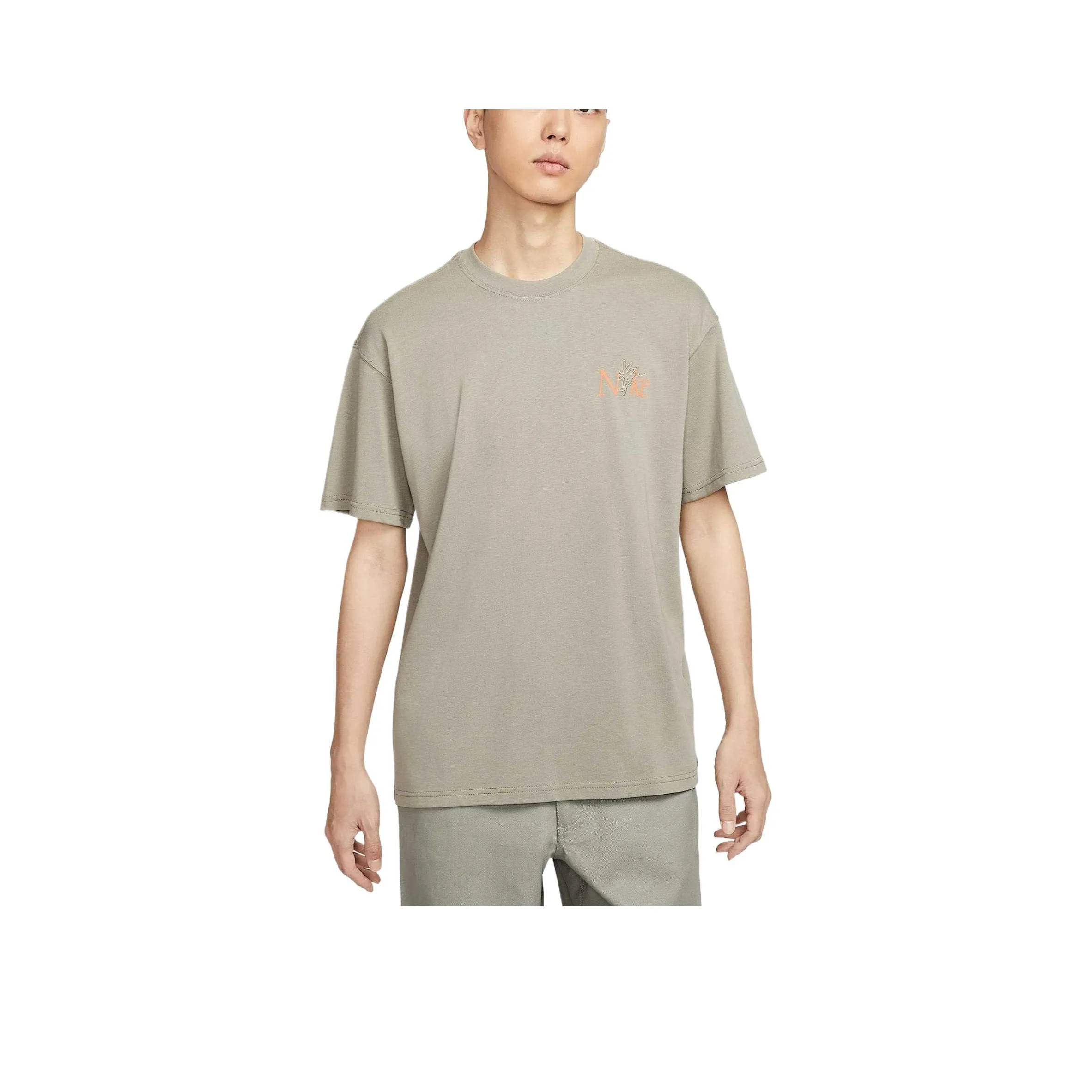 Nike Max90 T Рубашка Мужская Светло-Армейский Зеленый