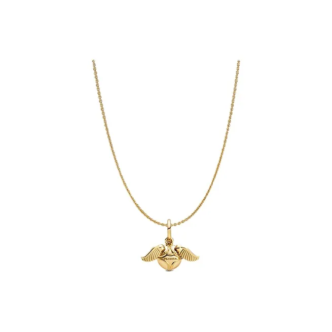 Pandora Gold Plated Necklaces Unisex