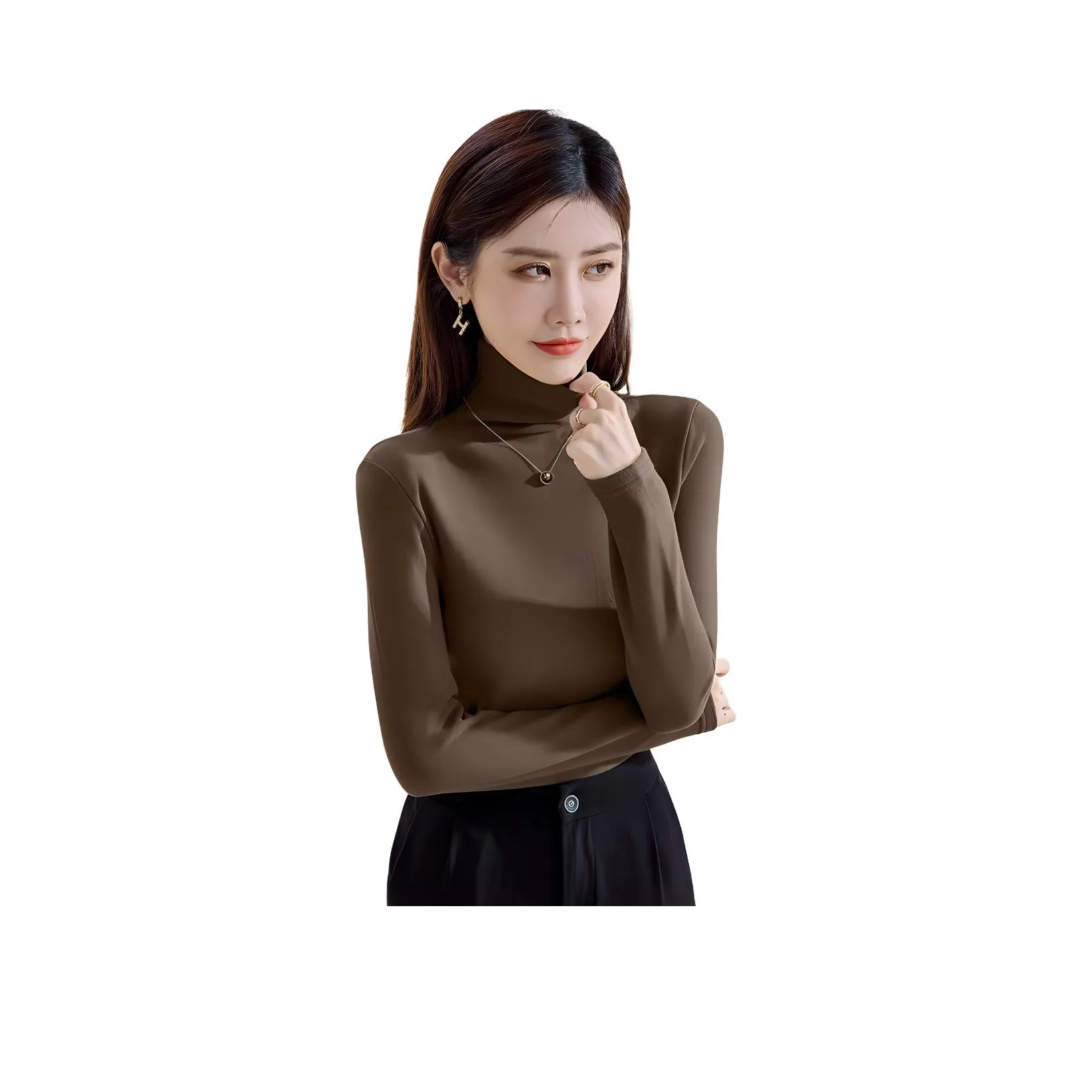 Ya Sheep People Трикотаж Женский Темно-Кофейный