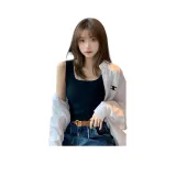 블랙 (골지 스퀘어 카라)