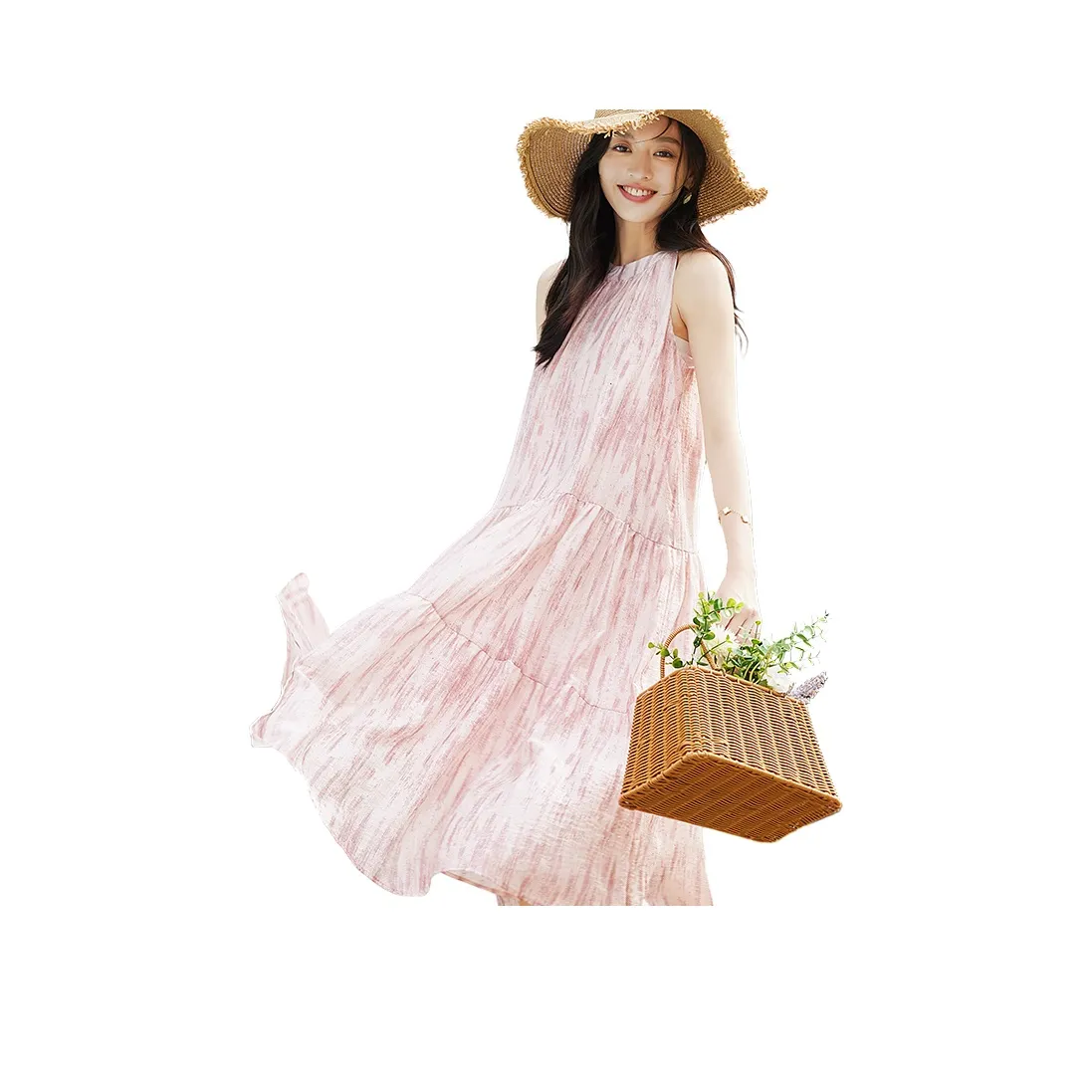 VICTORIA VERA Slip Платье Женское Розовое