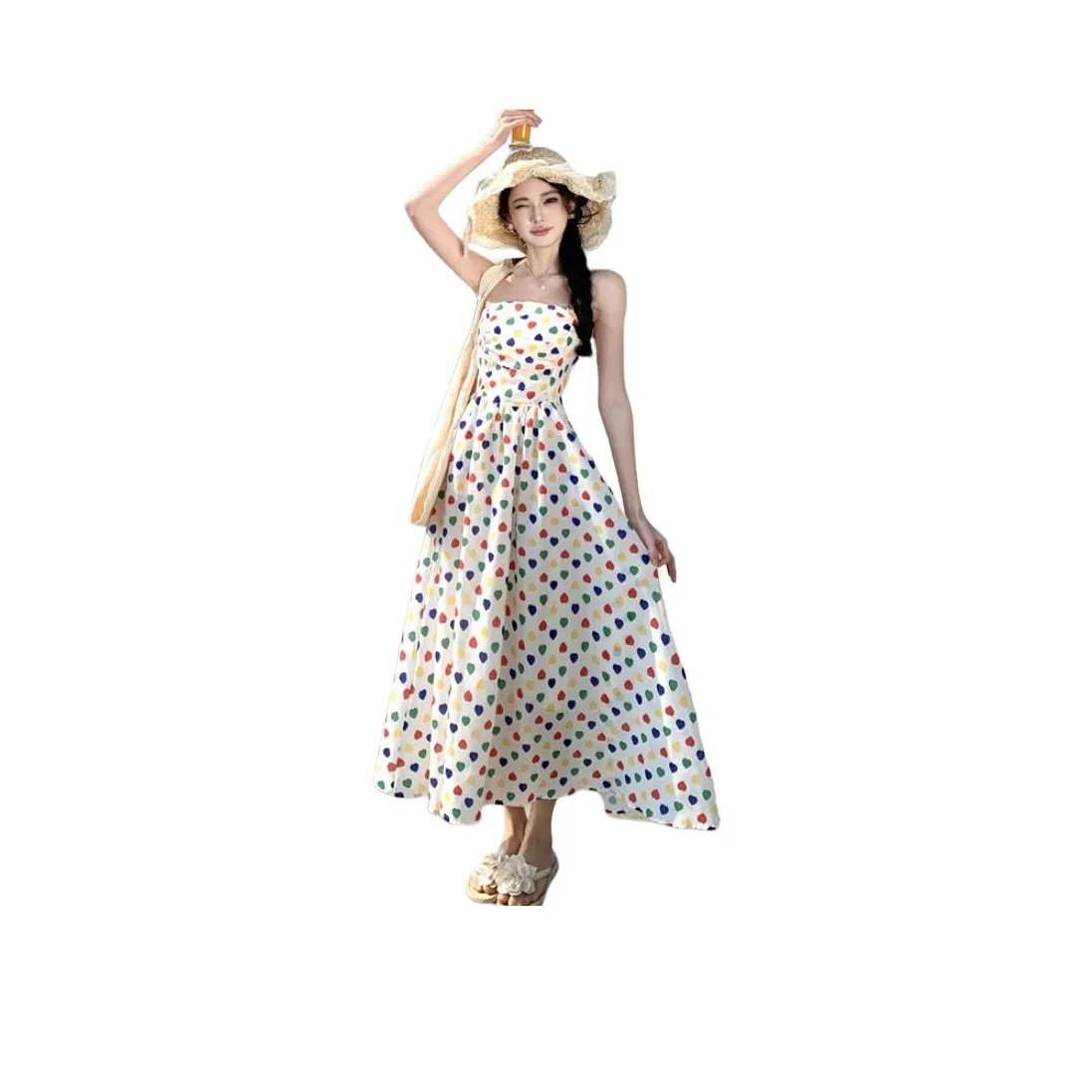 Сердце Blossoms Женские Платья без рукавов