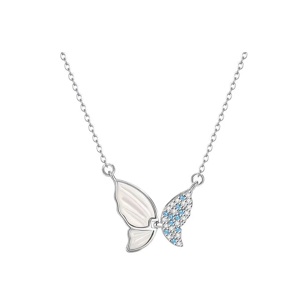 MONI JEWELLERY S925 Silver Commute Adjustable Collarbone Chain Elegant, Gentle, And Versatile Everyday Necklace Women's