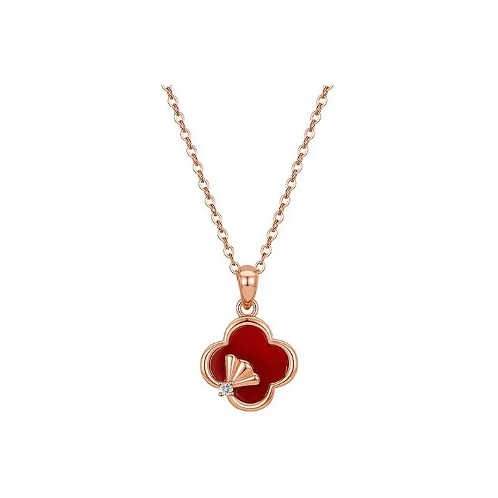 MCK Agate Jade Necklaces Women's