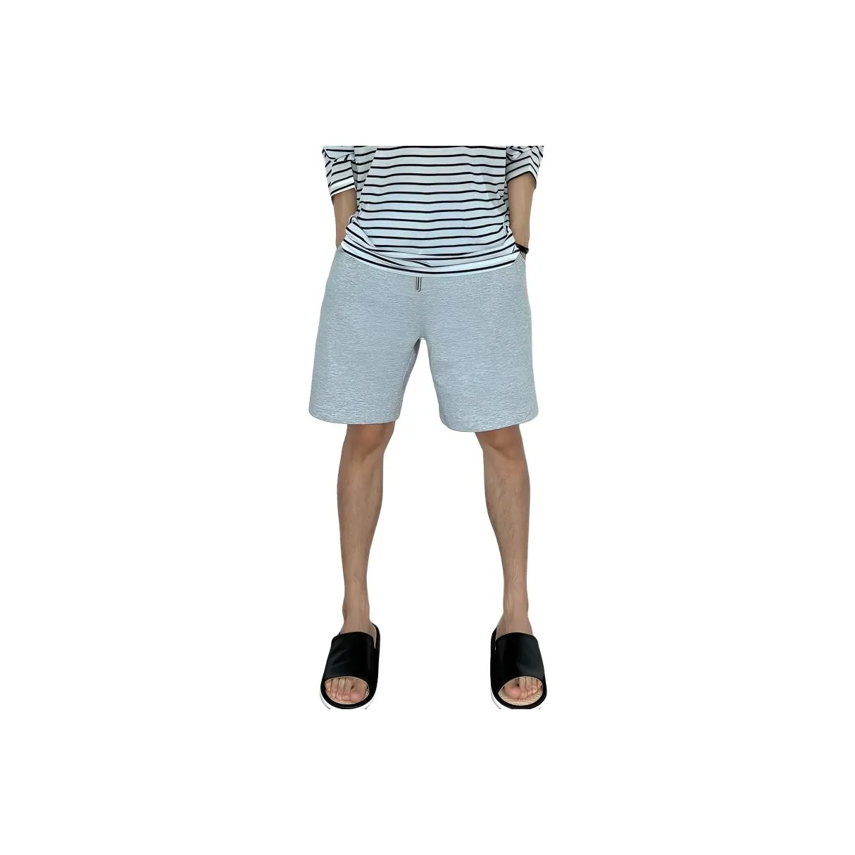 DANJUE Вересковый серый Унисекс Повседневные шорты