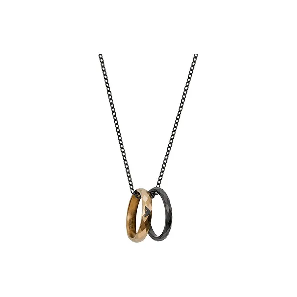EMPORIO ARMANI Stainless Steel Necklaces Men's