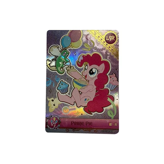 KAYOU Мой маленький пони Пинки пай Huiyue Сумка Восьмое издание LSR Карта IP Аниме Карточки 1 шт