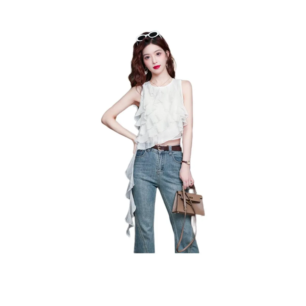 MINETTE Белые Женские Шифоновые Рубашки