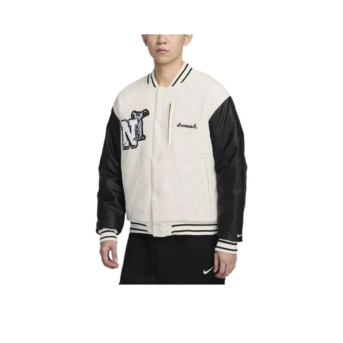 Nike Therma FITDestroyer Пуховая куртка Мужская Светлый Айвори Белый