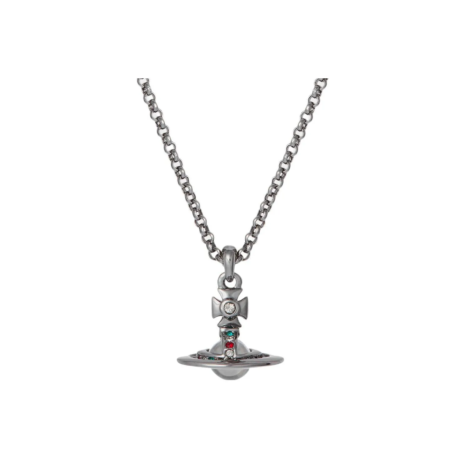 Vivienne Westwood Brass Necklaces Женские Металлический Черный