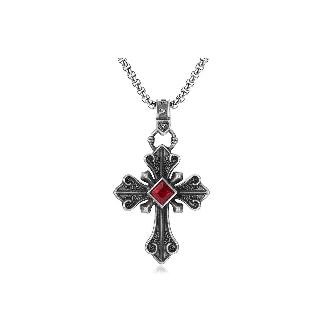 EVBEA Pure Олово Подвеска Нержавеющая сталь Ожерелья Унисекс