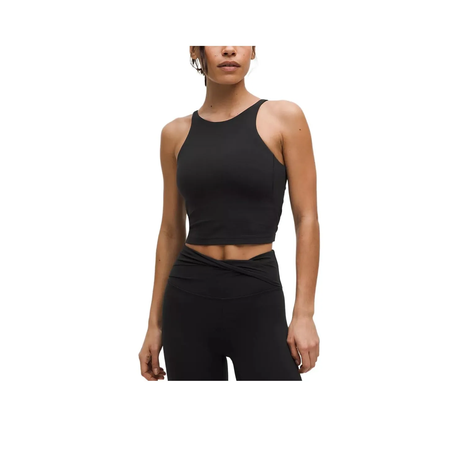 Lululemon SS25 Tank Top Light Support, C/D Sport Vests Women's Black