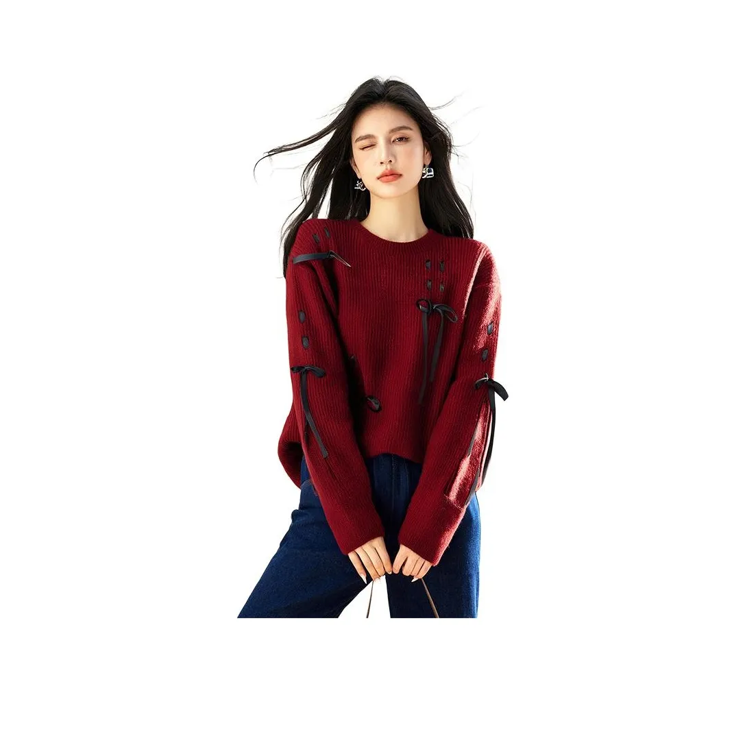 La Chapelle Knitwear Women's Red