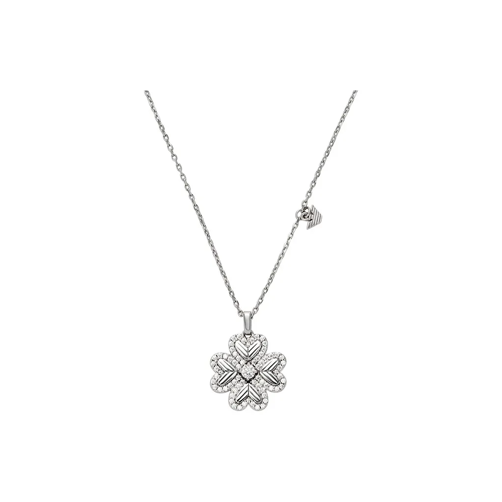 EMPORIO ARMANI Серебряные ожерелья Women's Silver