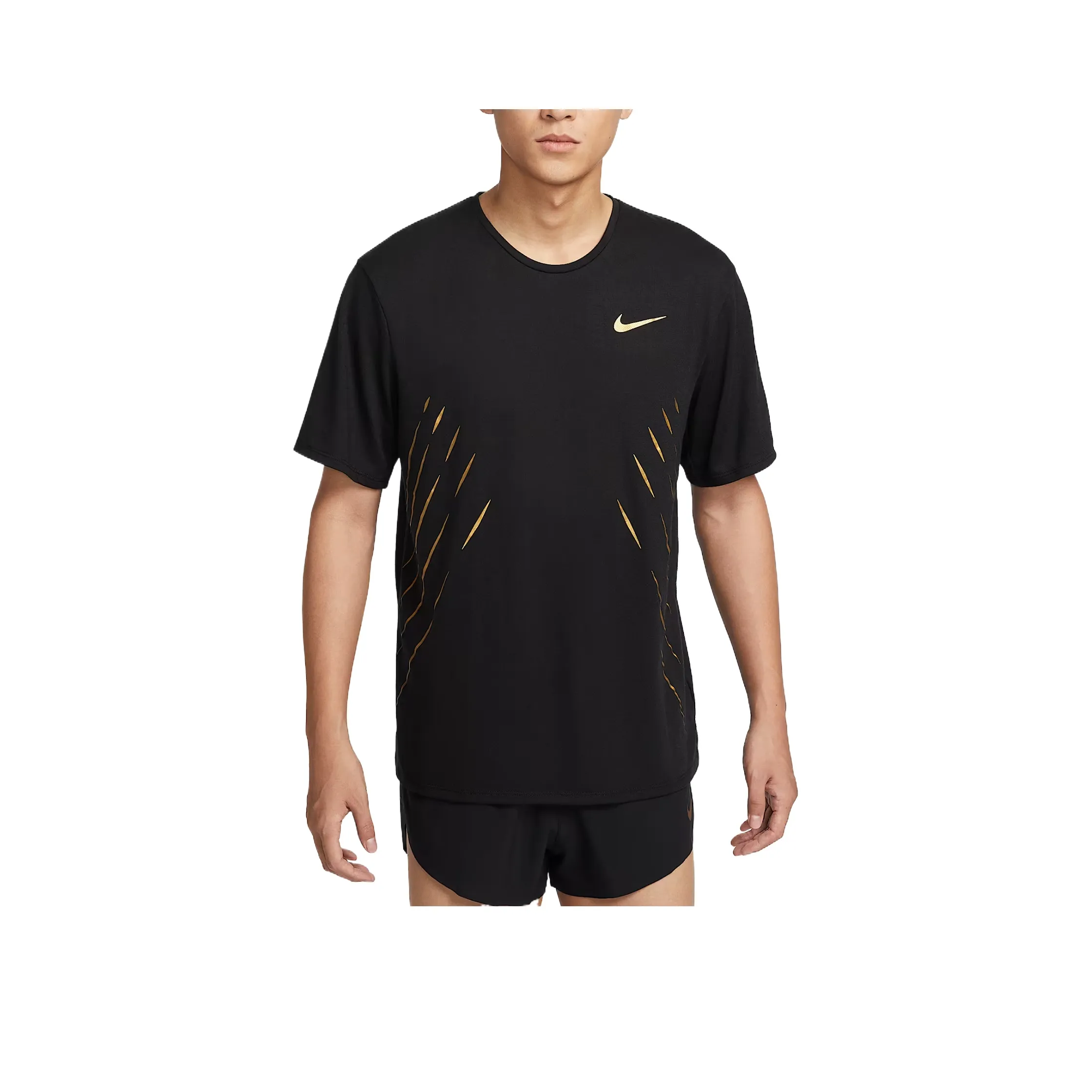 Nike Dri Fit T-Shirt Мужской Черный