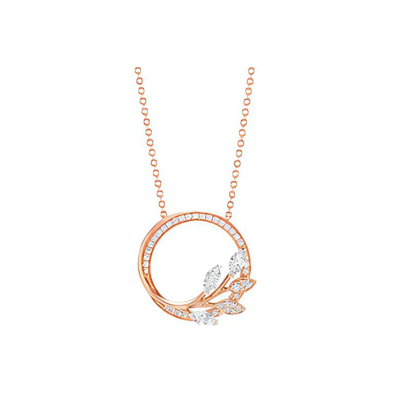 TIFFANY & CO. 18K Rose Gold Necklaces Women's Rose Gold