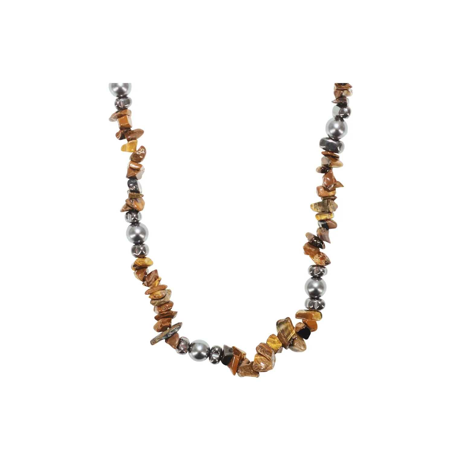 Get'em ON Crushed Камень Shell Pearl Ожерелья Унисекс