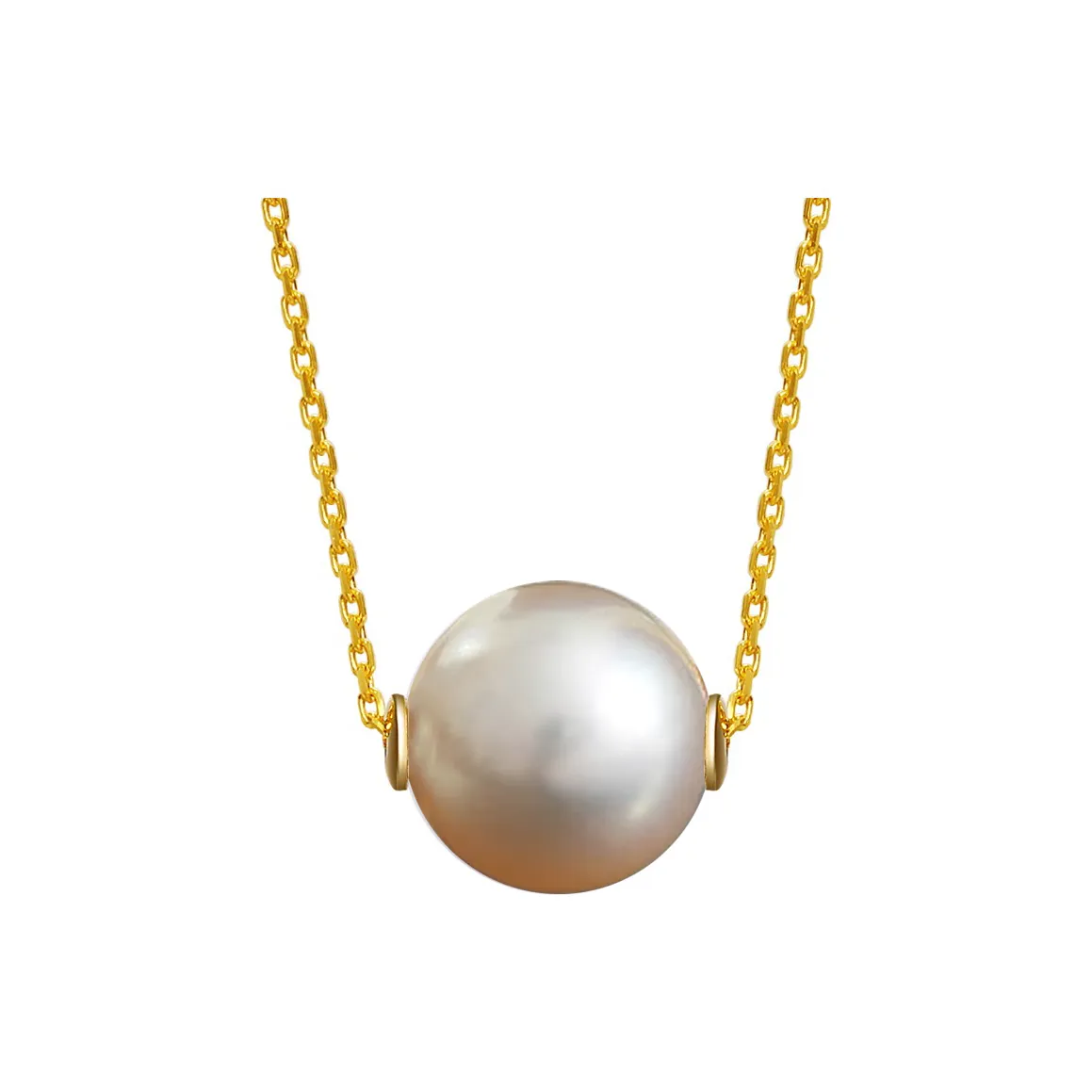 Heidi Saltwater Pearl Road To Success Pearl Pendant Single 18K Gold Necklace Women's