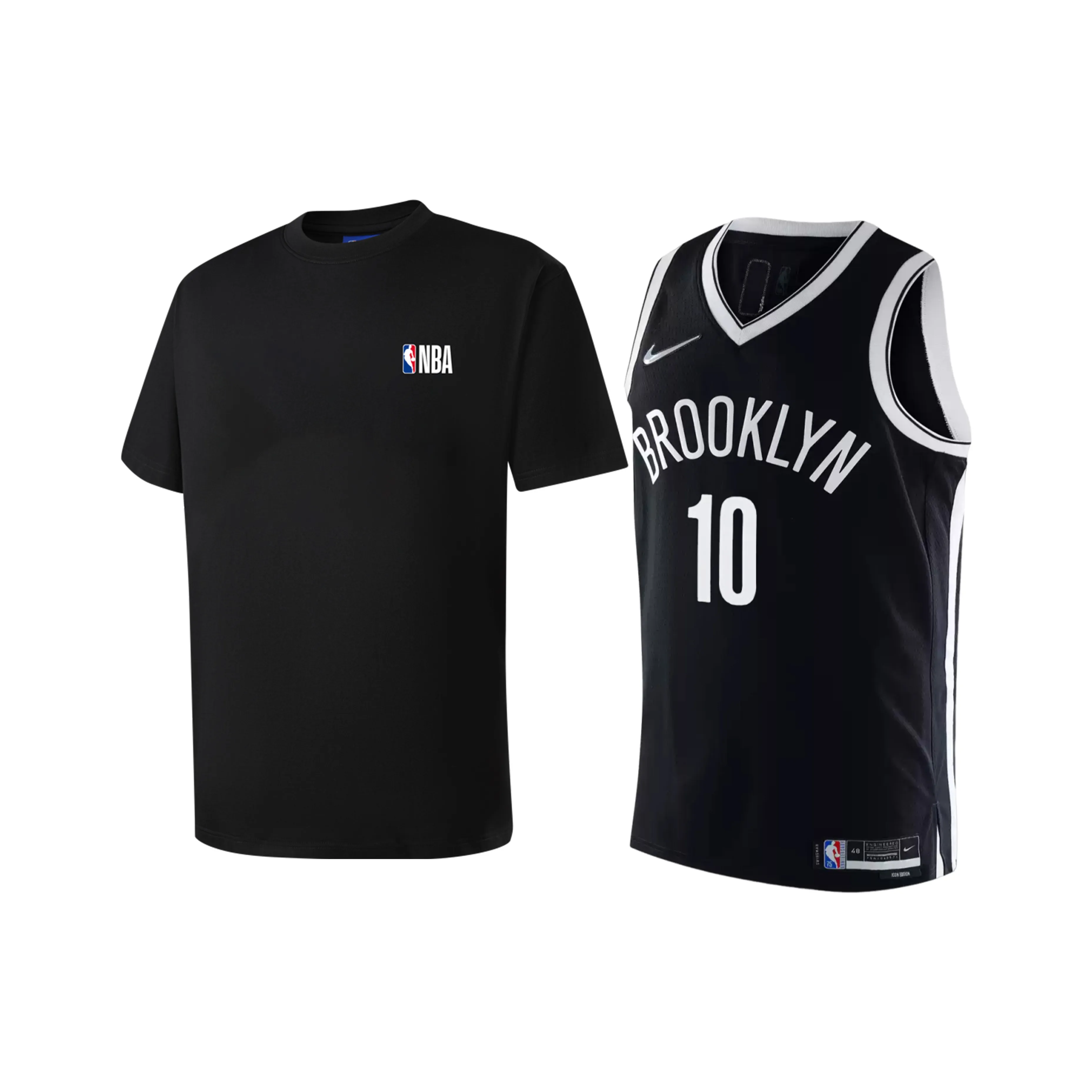 NBA Brooklyn Nets Повседневная Спортивная Одежда Унисекс