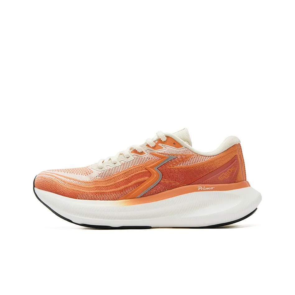 361° Eleos Естественная Амортизация Износостойкий Низкий Топ Повседневные Беговые кроссовки Унисекс Безопасность Оранжевый