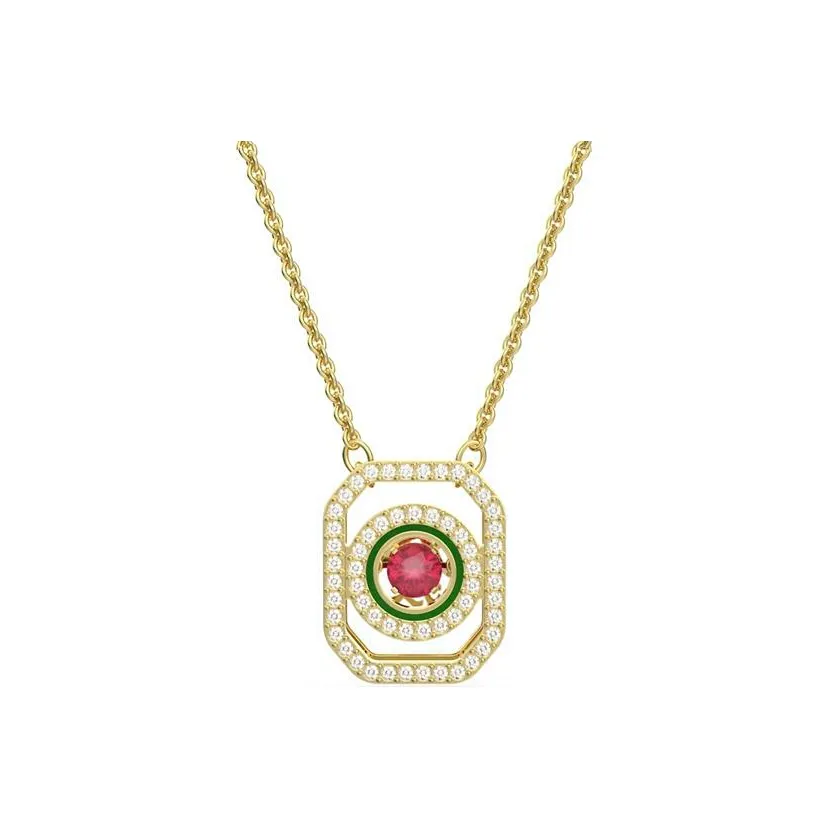 Swarovski Beating Heart Artificial Crystal Necklaces Women's