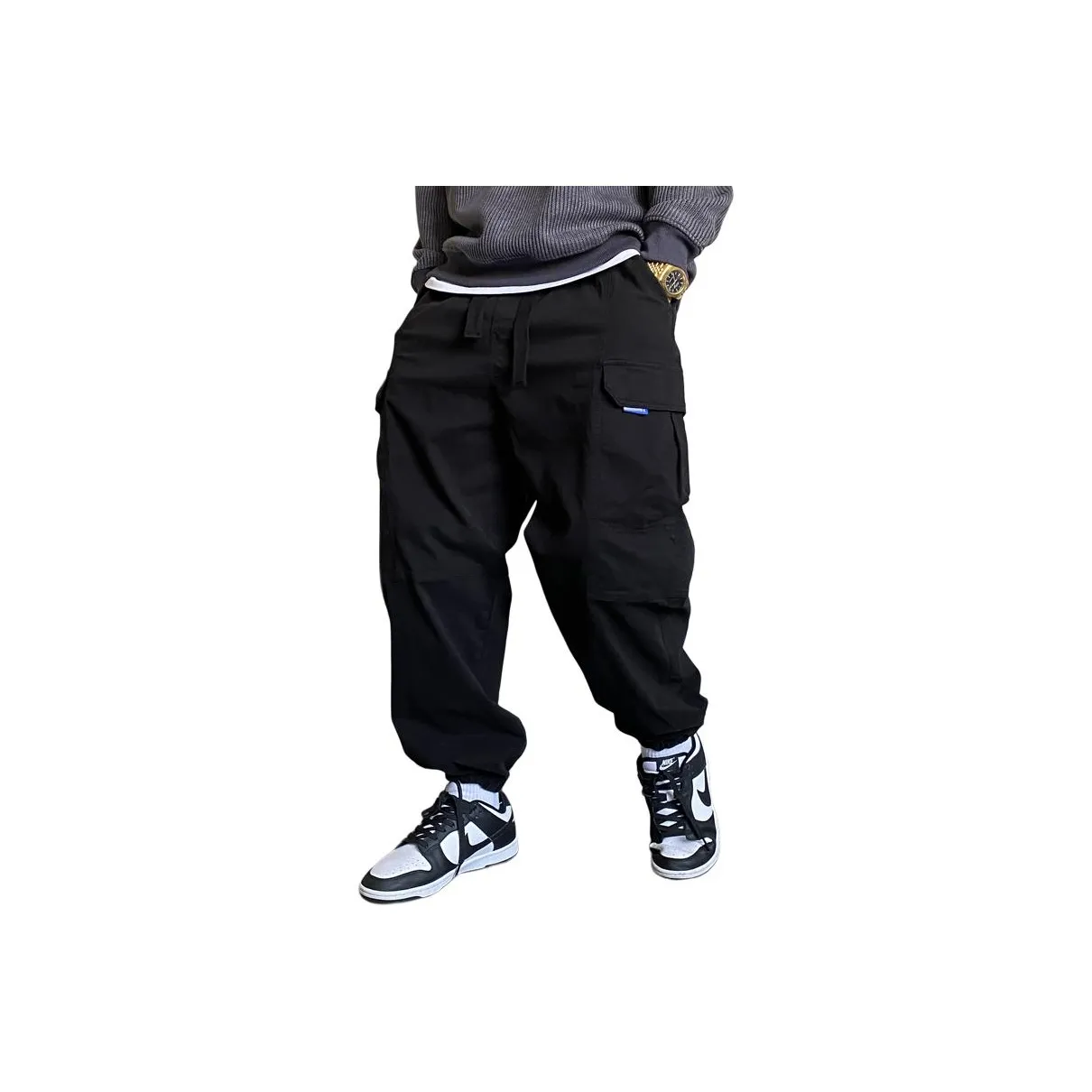 ZHANDASHUAI Унисекс Карго Брюки