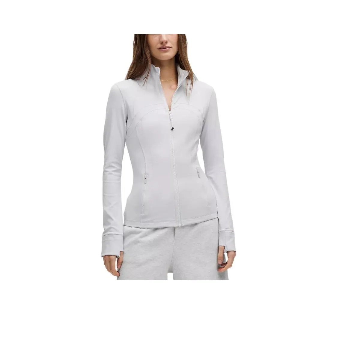 Lululemon Define Jackets & Coats Women's Super Light Gray