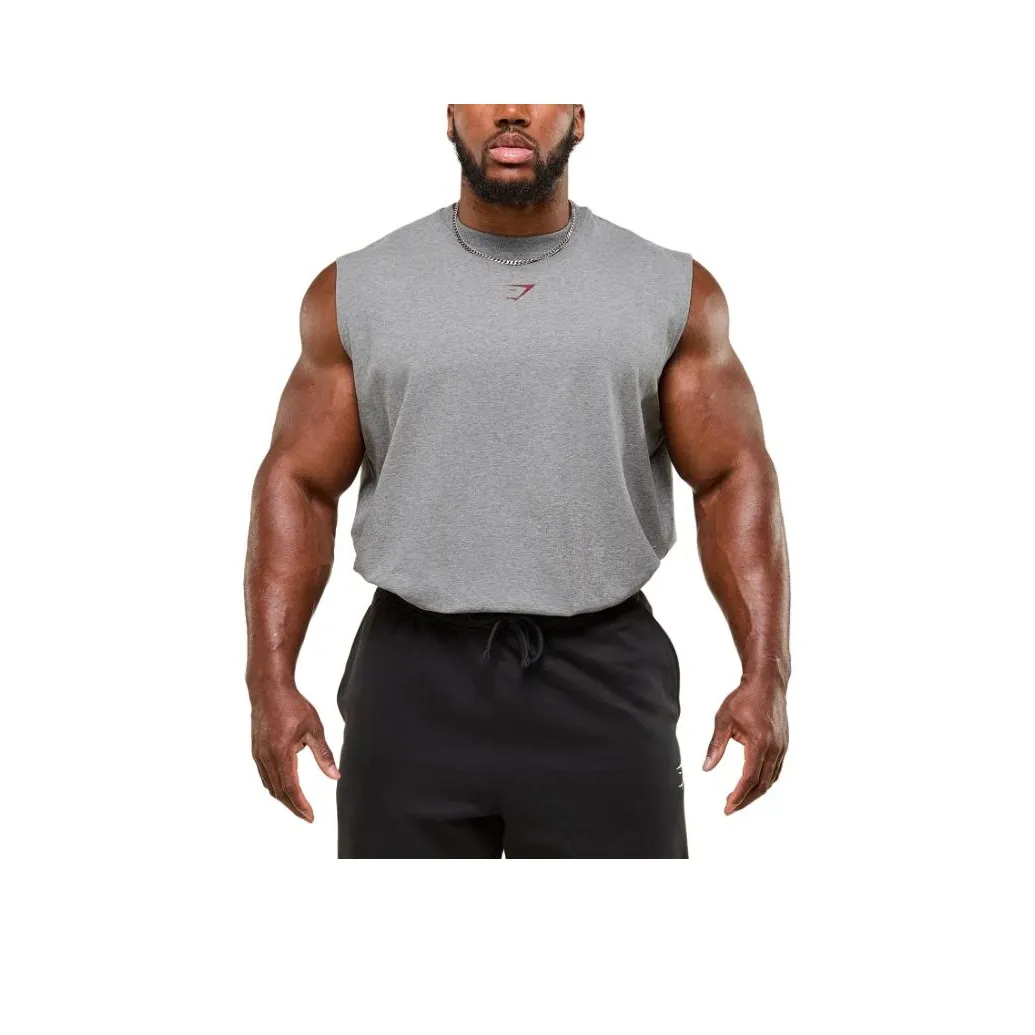 GYMSHARK Майка Мужская Угольный Ядерный Marlstone