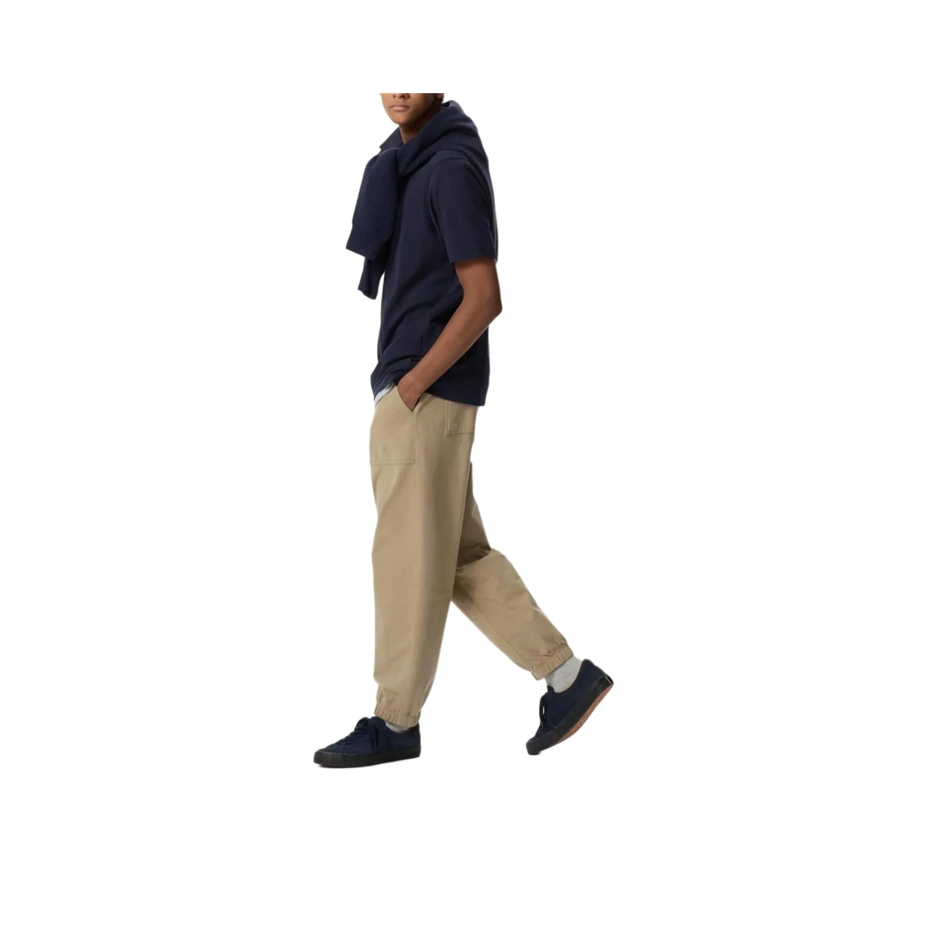 UNIQLO Casual Pants Unisex Dark Beige