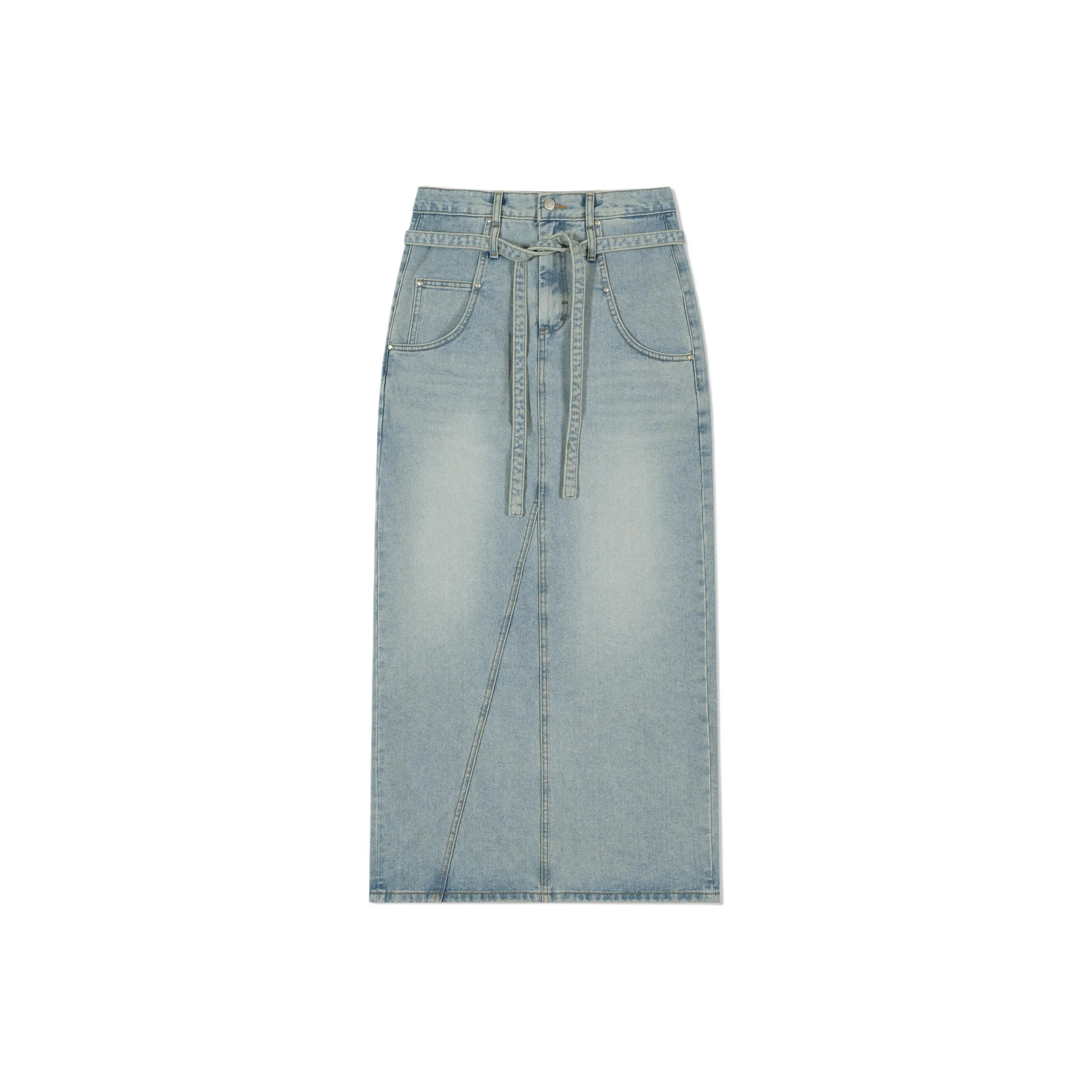 LOW CLASSIC SS25 Denim Long Skirt Women's