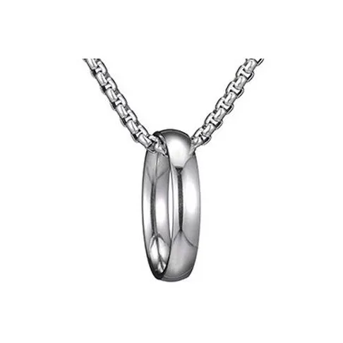 Asia Star Titanium Steel Necklaces Unisex