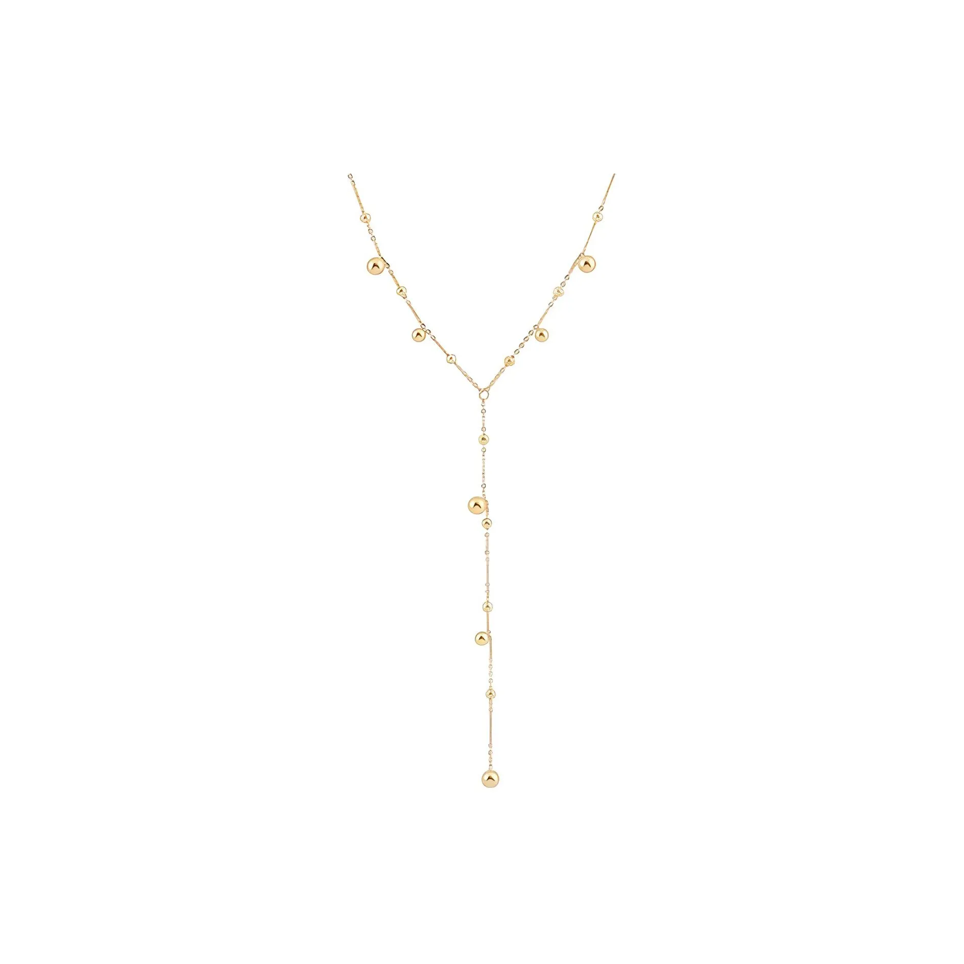 Wakfu Титановая сталь Длинное ожерелье Женское