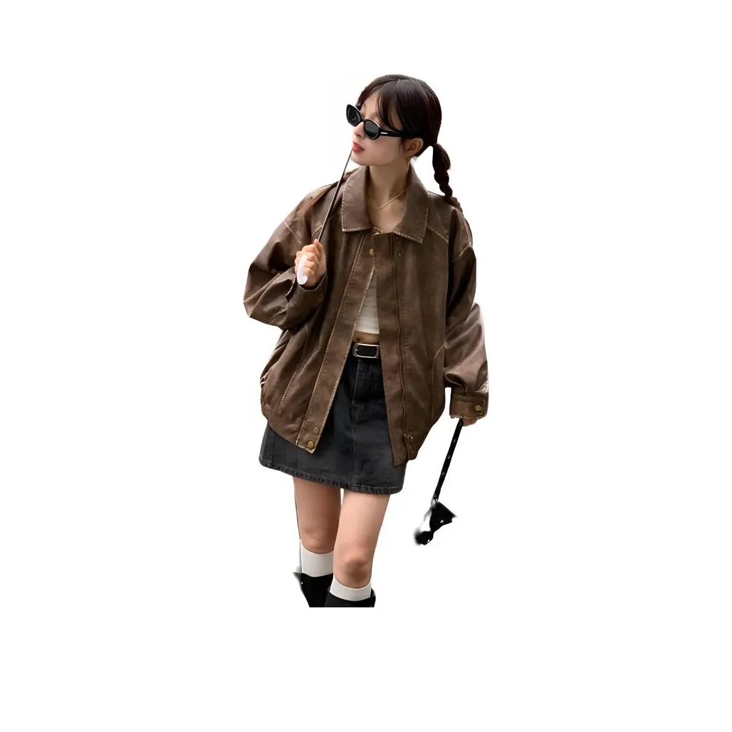 TH FABRICATE Кожа Куртка Женская