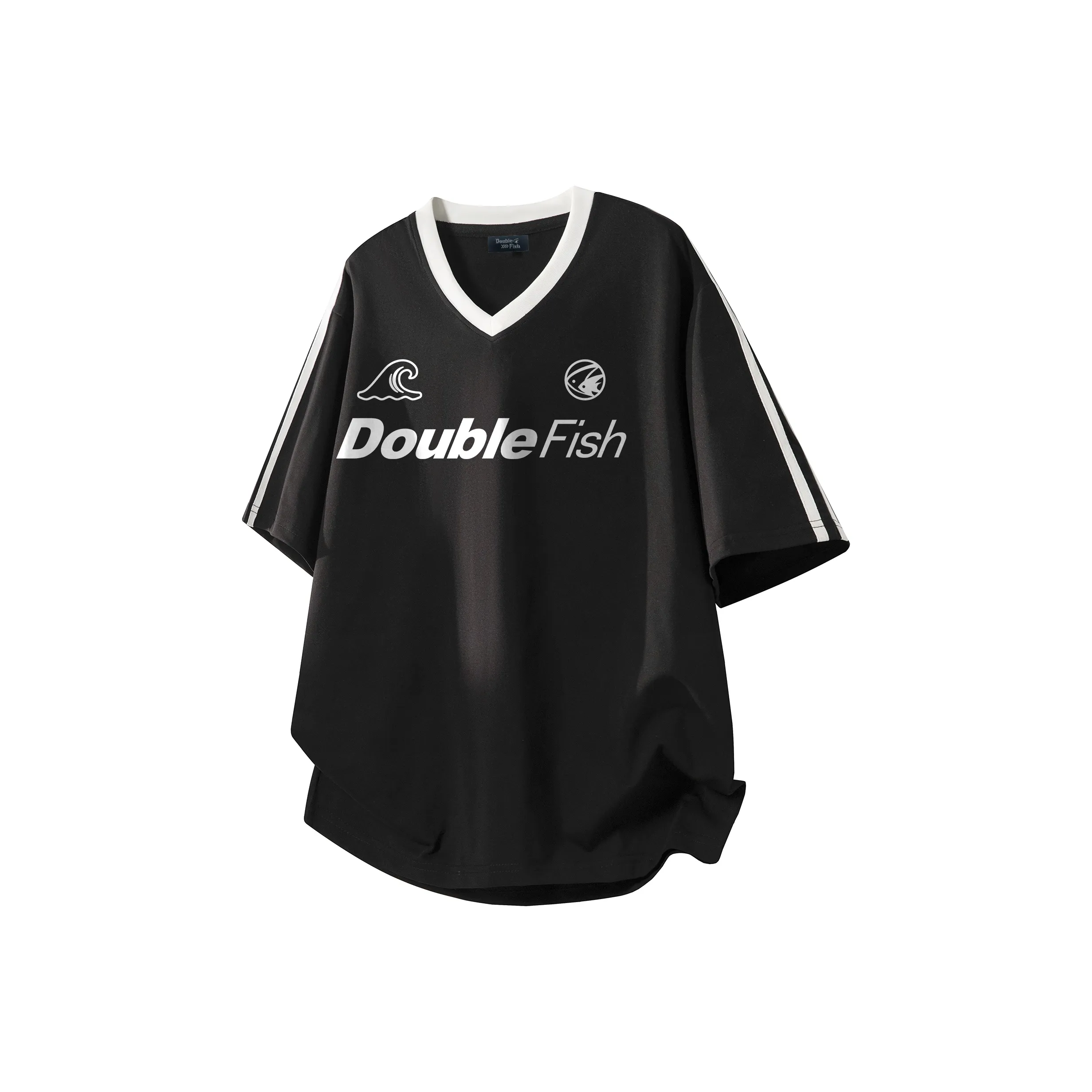 DOUBLEFISH Короткий рукав T-рубашки унисекс