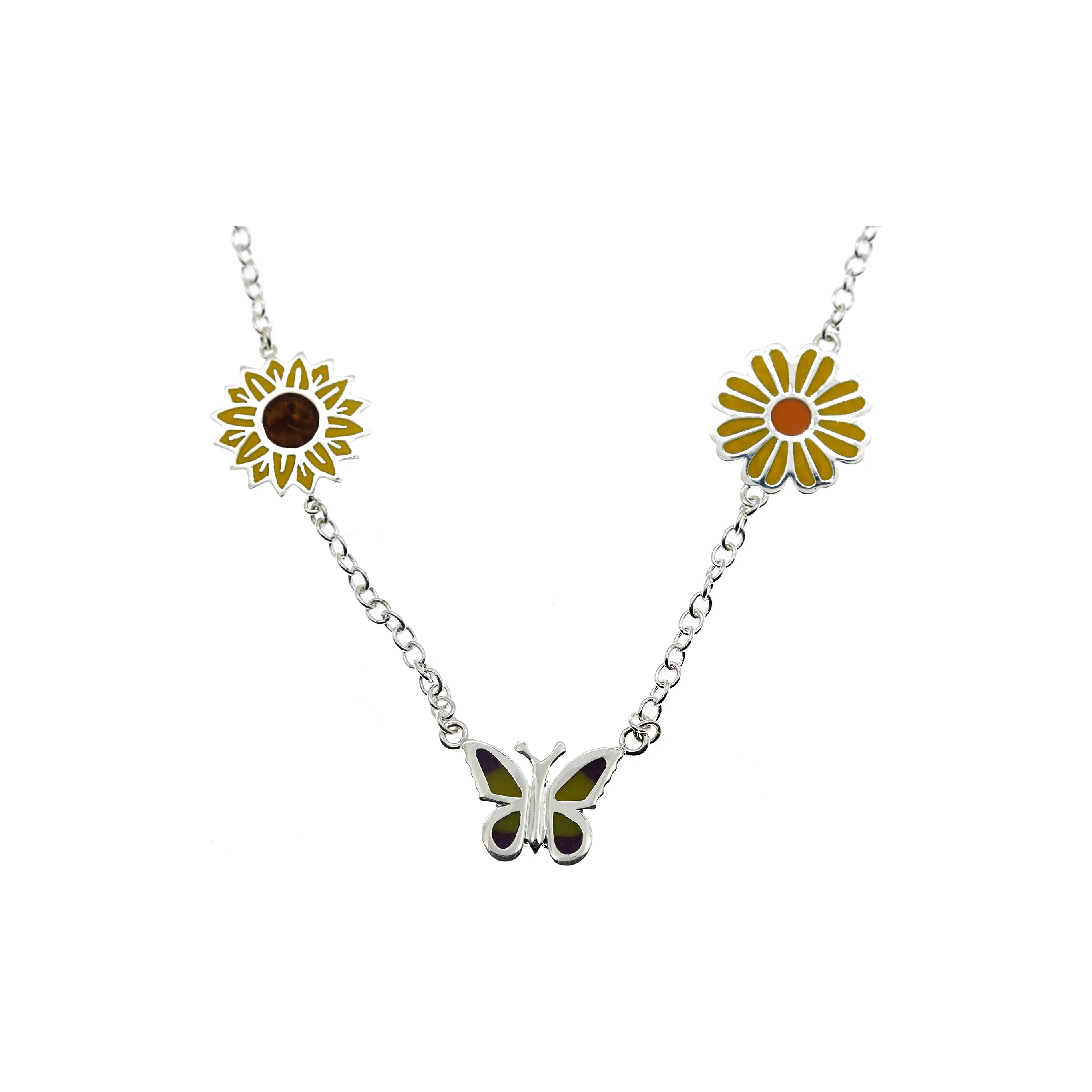 STUGAZI White Gold Plated Copper Necklaces Unisex