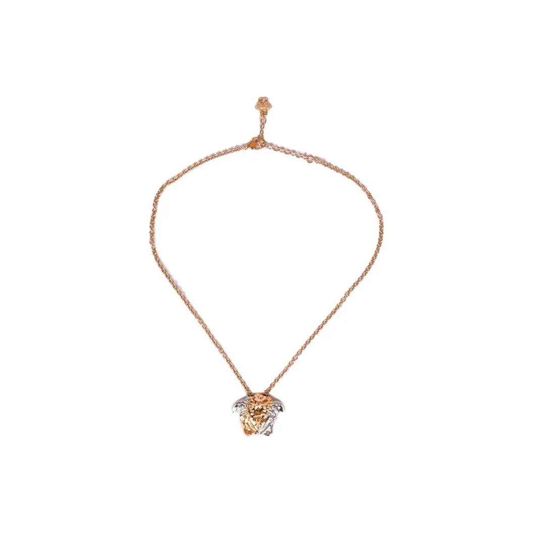VERSACE Medusa Necklaces Men's Rose Gold