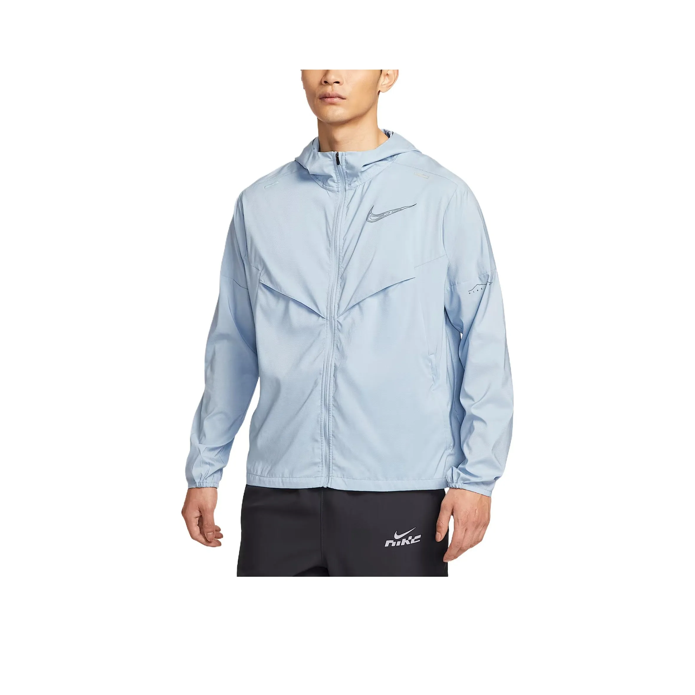 Nike WINDRUNNER Куртка Мужская Светло-Синяя