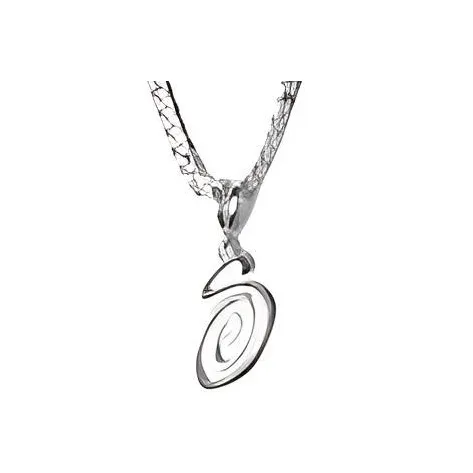 Stussy Swirly S Sterling Chain