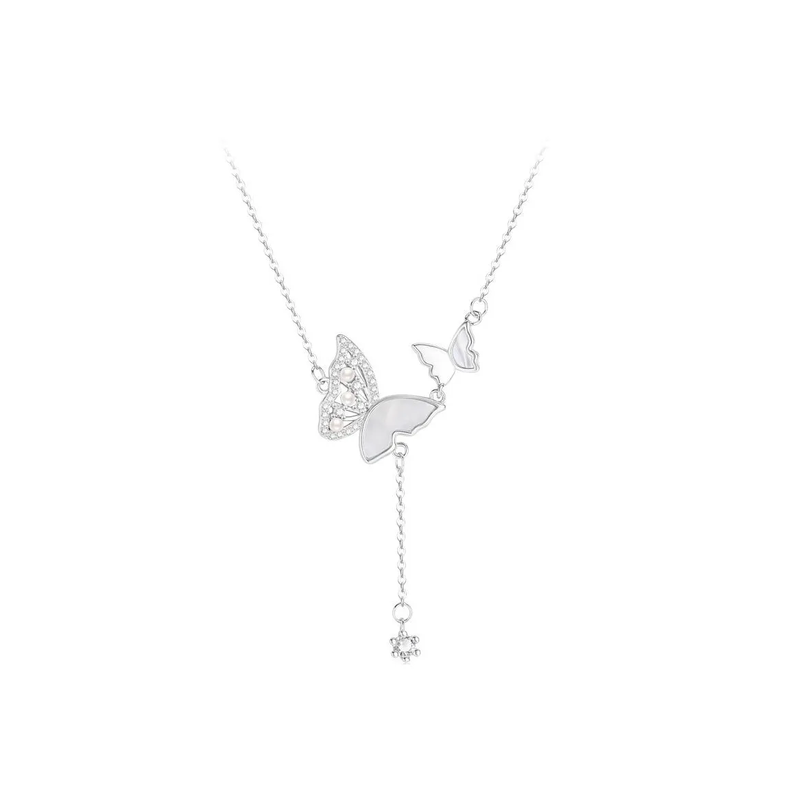 Love Link 999 Fine Silver Necklaces Women's