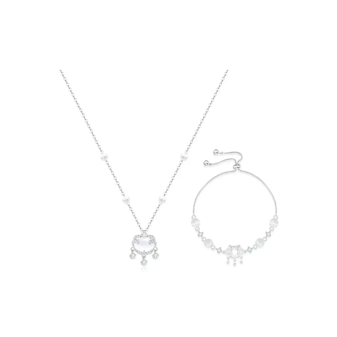 Asia Star Цветное стекло Ожерелья Женские