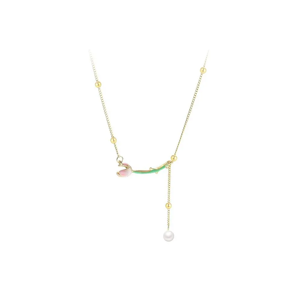 Love Link Shell Pearl Ожерелья Женские