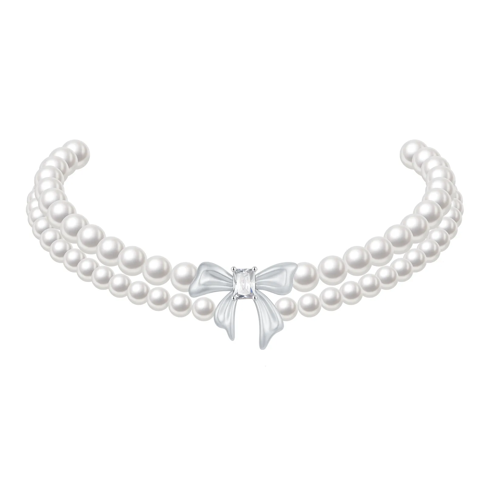 ZEGL Стекло Жемчужные ожерелья Женские