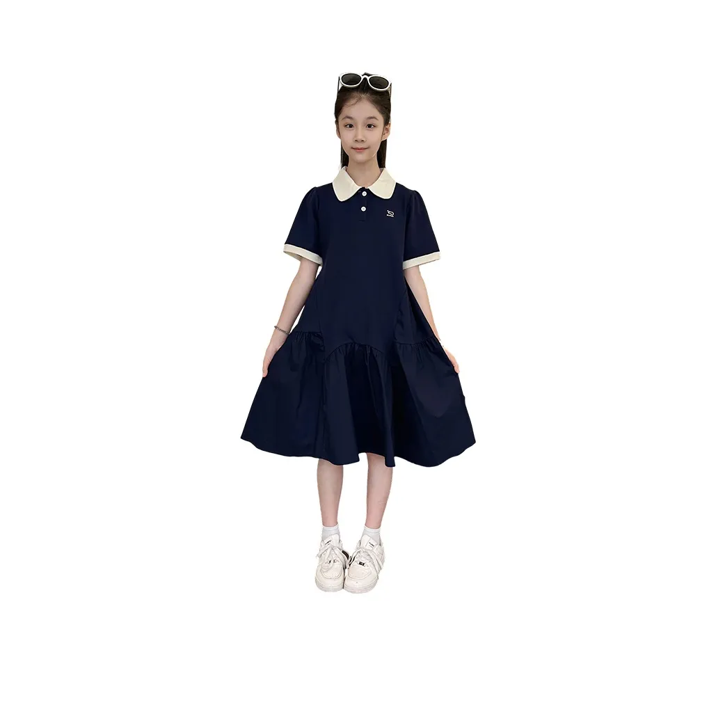La Cergo Платье Темно-синий Children Возраст 3-7 лет