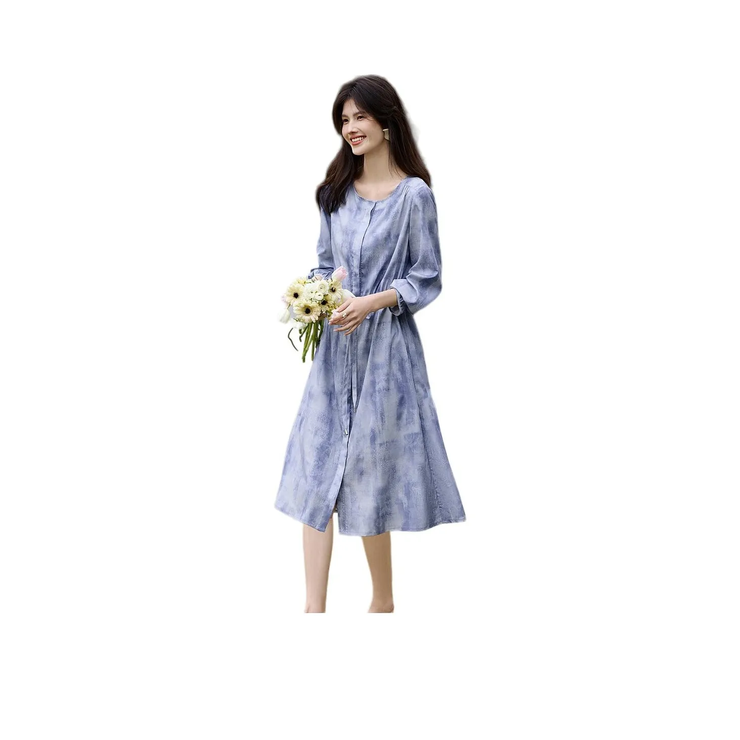 XWI Long Sleeved Dress Women's Lilac