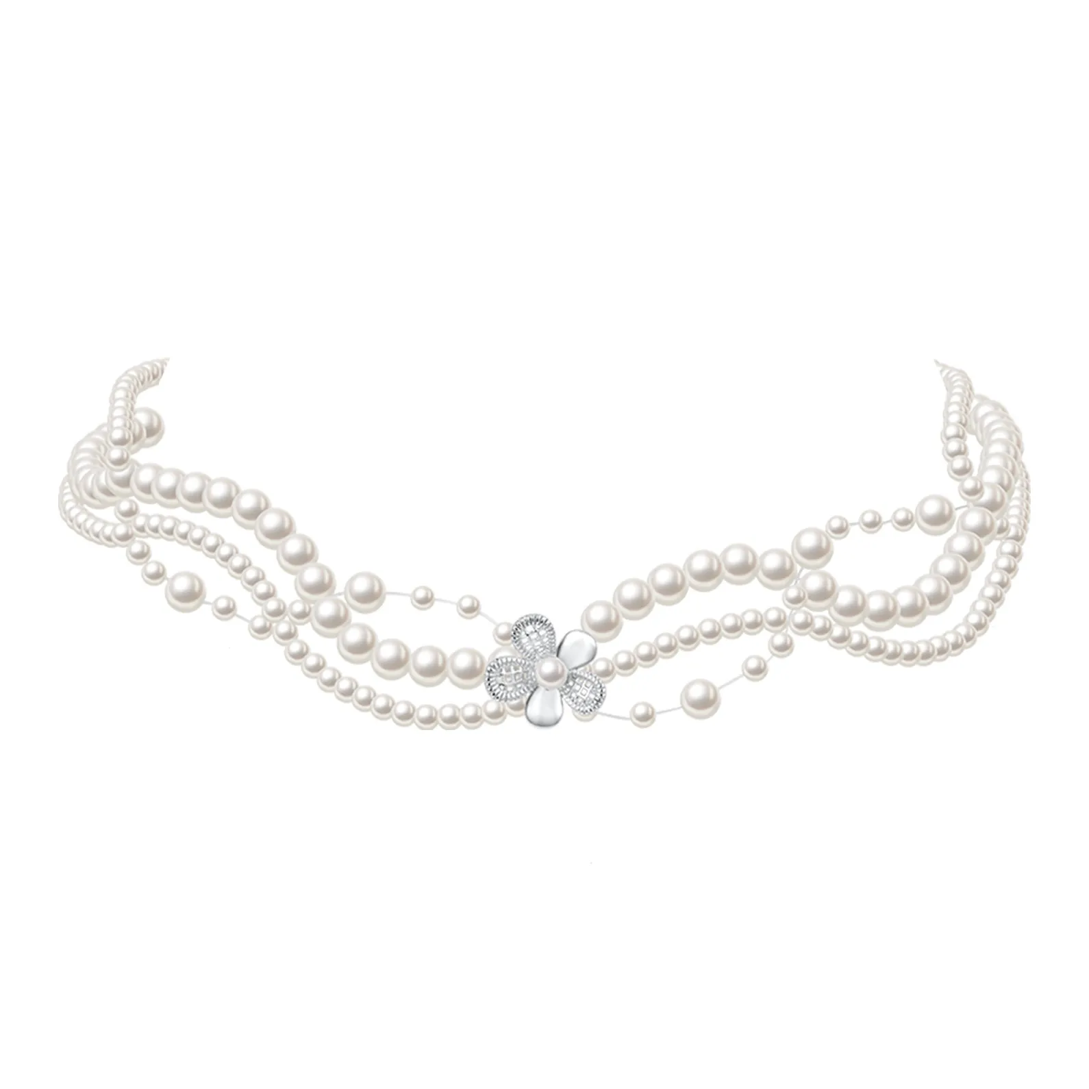 ZEGL Искусственный жемчуг Ожерелья Женские